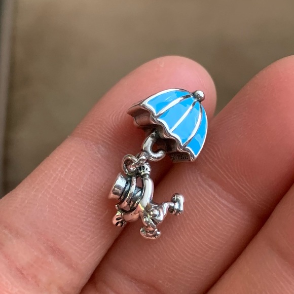 NWOT Disney Jiminy Cricket and Umbrella Dangle Charm Sterling Silver 925 - Picture 8 of 11